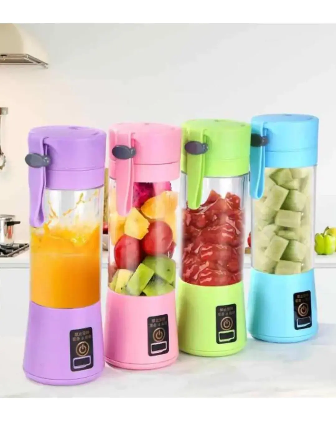 Portable juice blender